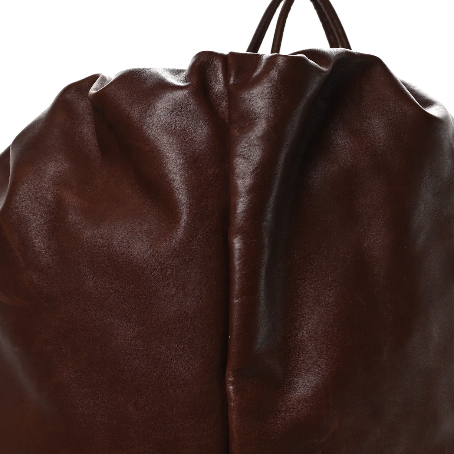 Nappa Puffy Backpack Chocolate