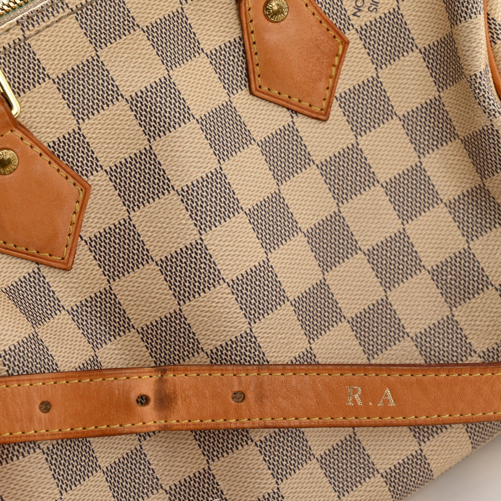 Damier Azur Speedy Bandouliere 25