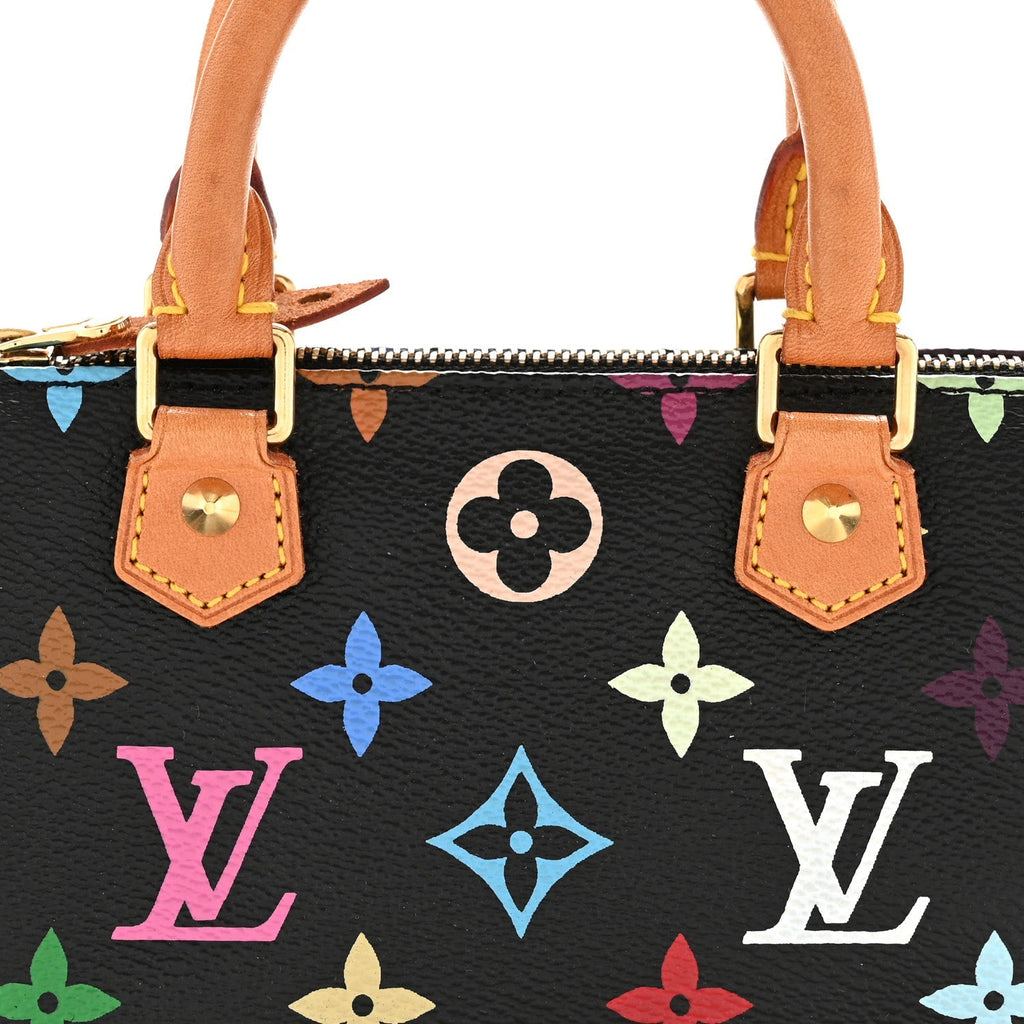 Monogram Multicolor Mini Sac HL Speedy Black