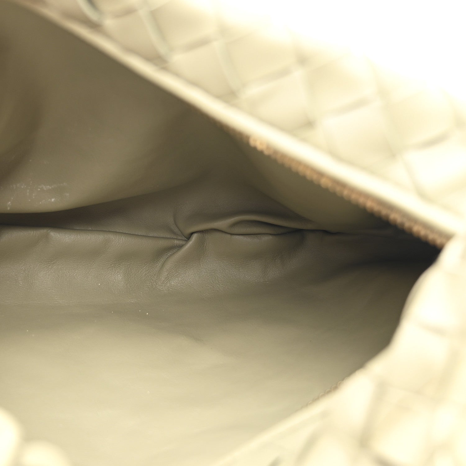 Nappa Intrecciato Teen Jodie Hobo Travertine