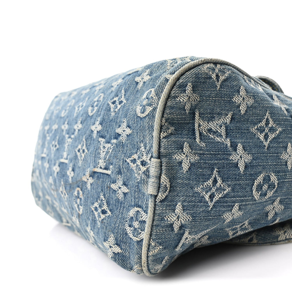 Monogram Denim Neo Speedy Blue