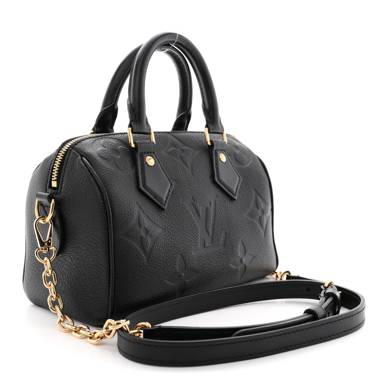 Empreinte Monogram Giant Speedy Bandouliere 20 Black