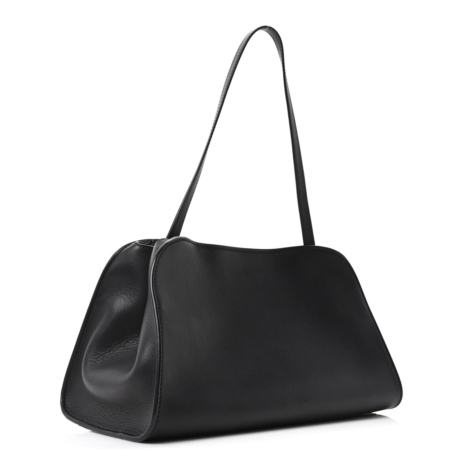 Smooth Calfskin Peggy Bag Black