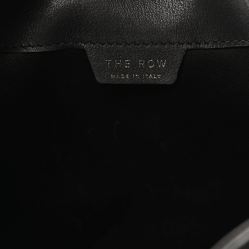 Polished Saddle Calfskin Alexia Bag Black