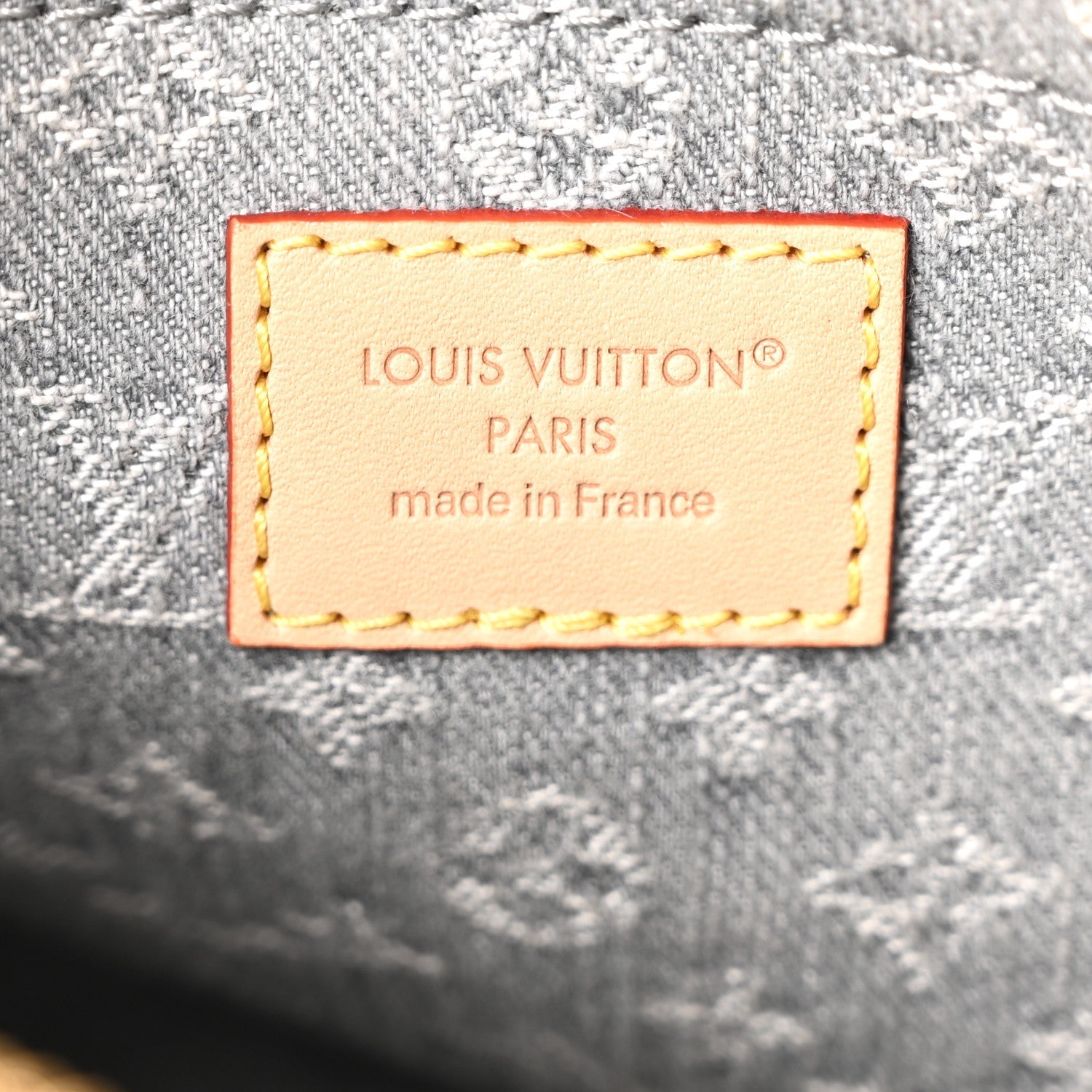 Monogram Denim Speedy Soft 30 Washed Gray