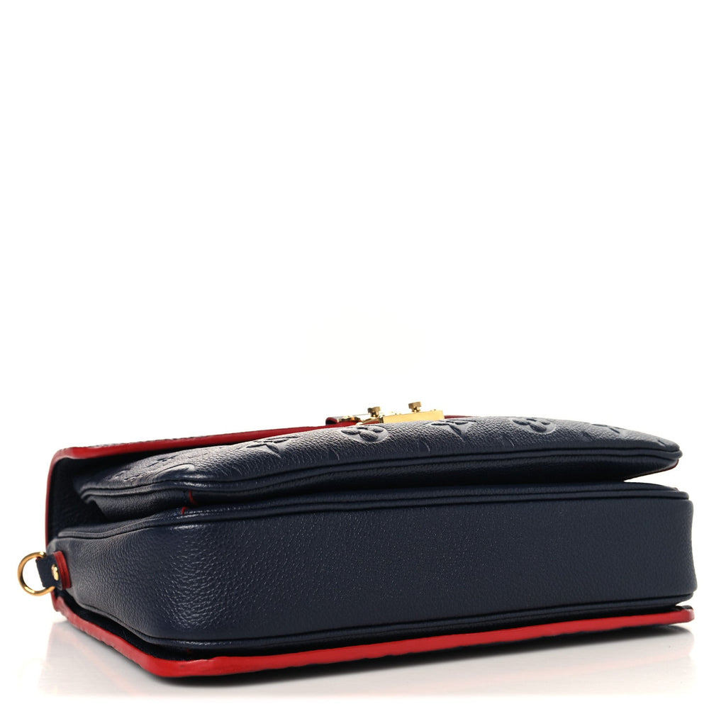 Empreinte Pochette Metis Marine Rouge