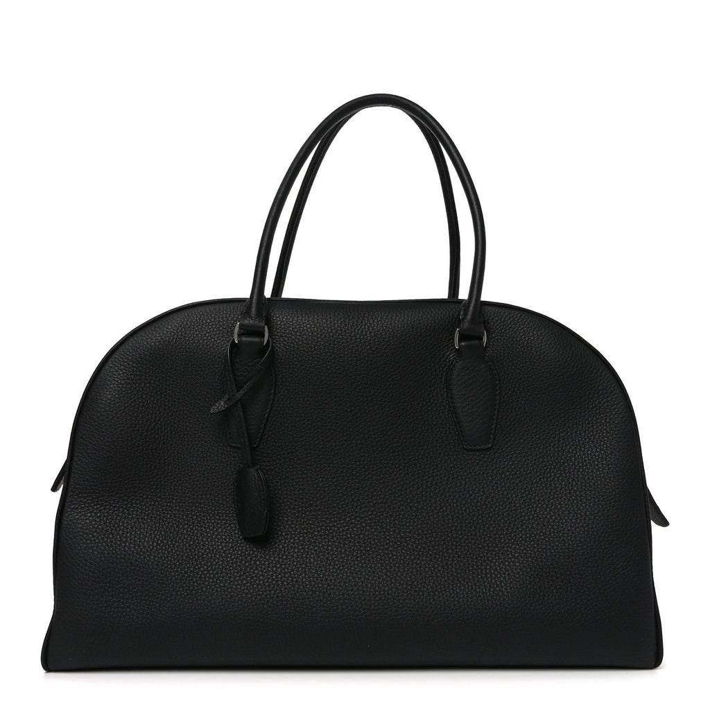 Matte Grained Calfskin India 15.75 Black