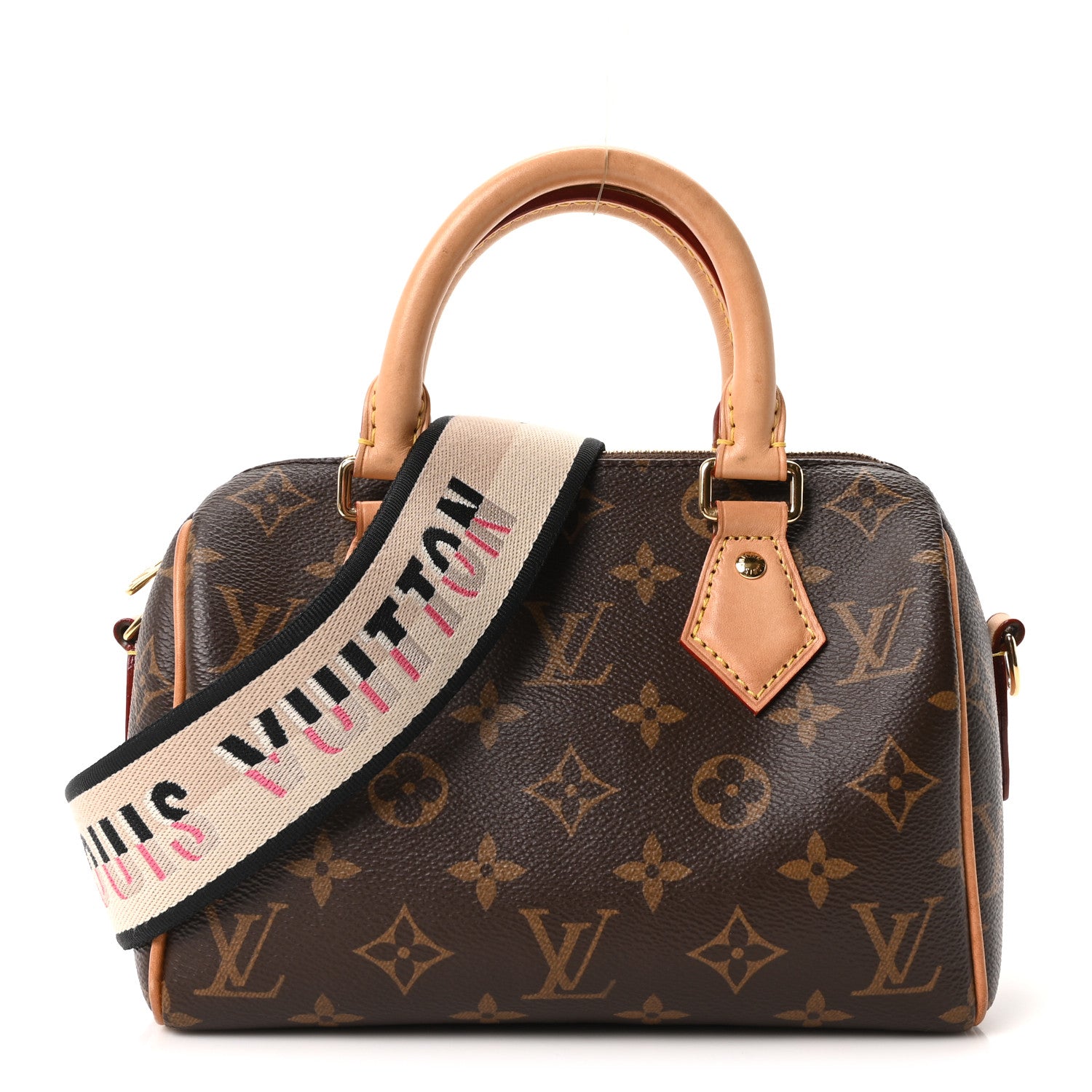 Monogram Speedy Bandouliere 20 Black