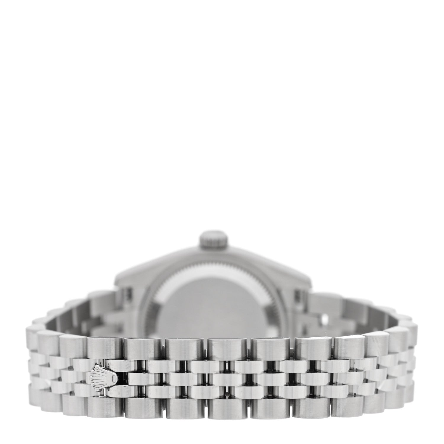 Stainless Steel 18K White Gold Diamond 26mm Oyster Perpetual Datejust Watch Black 179174