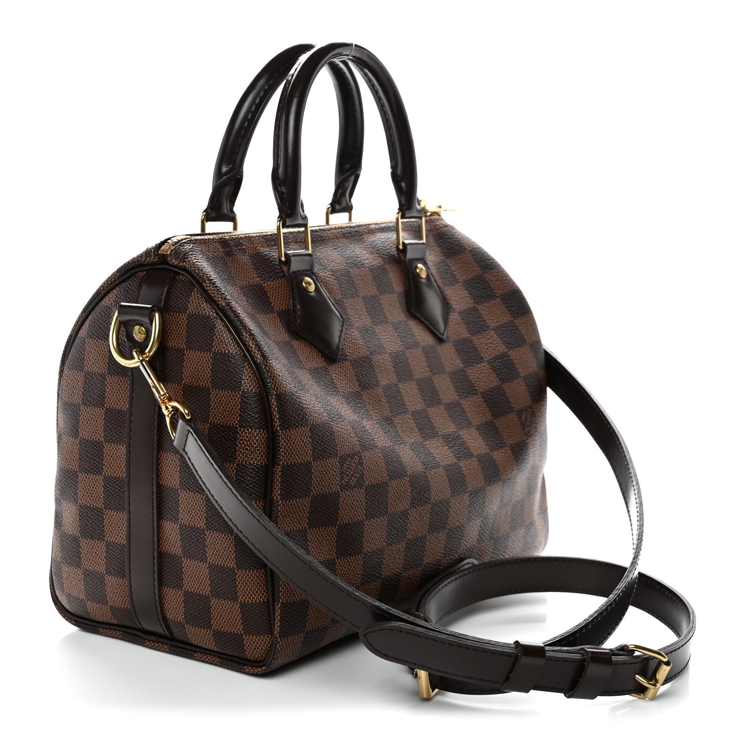 Damier Ebene Speedy Bandouliere 25