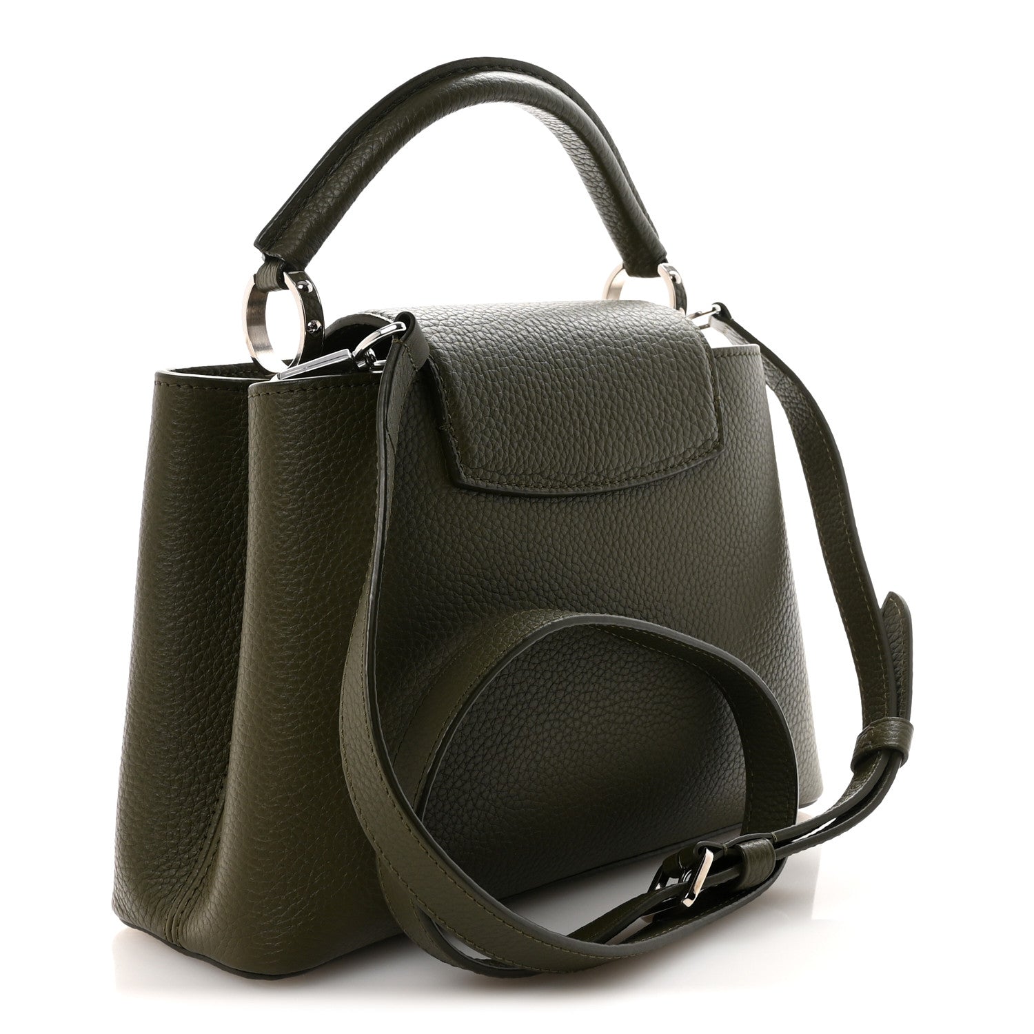 Taurillon Capucines BB Khaki