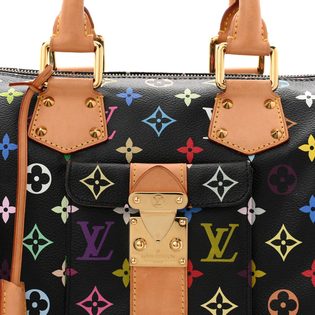 Monogram Multicolor Speedy 30 Black