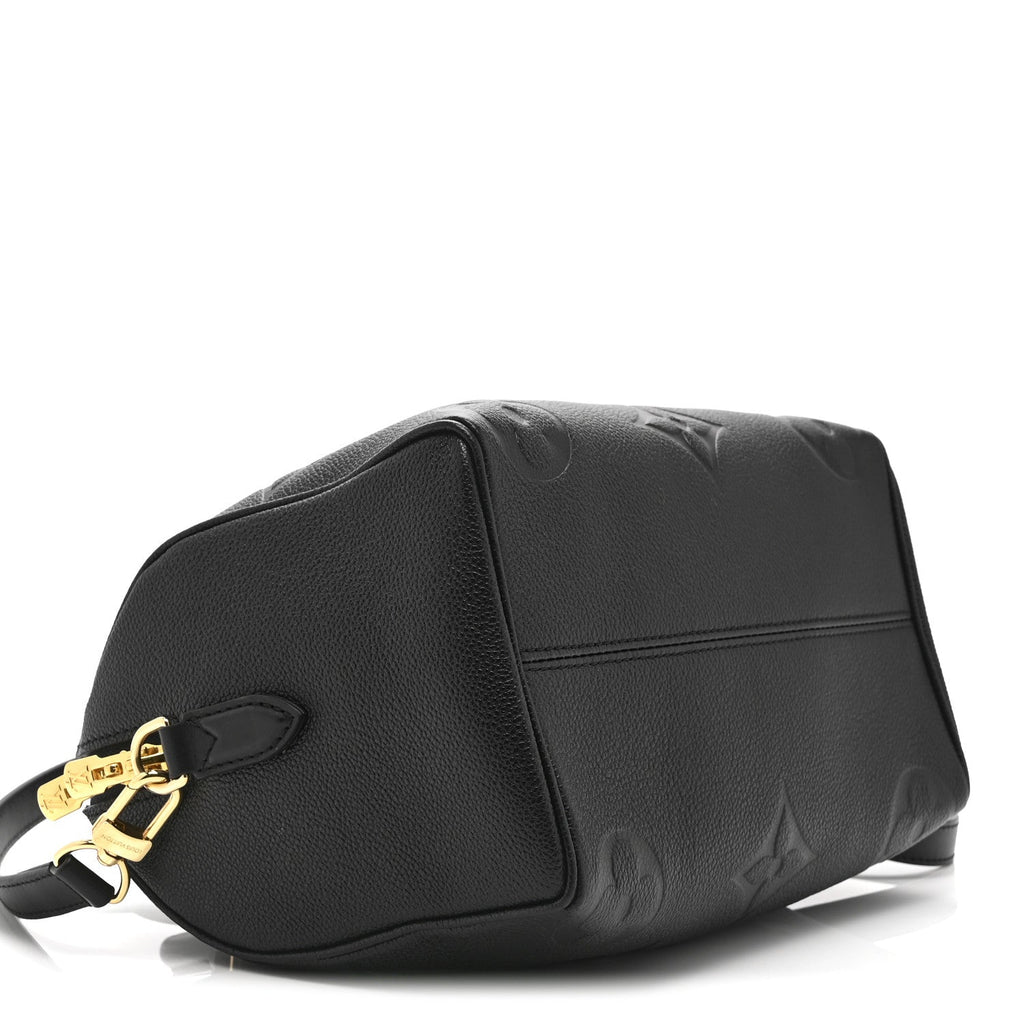 Empreinte Monogram Giant Speedy Bandouliere 25 Black