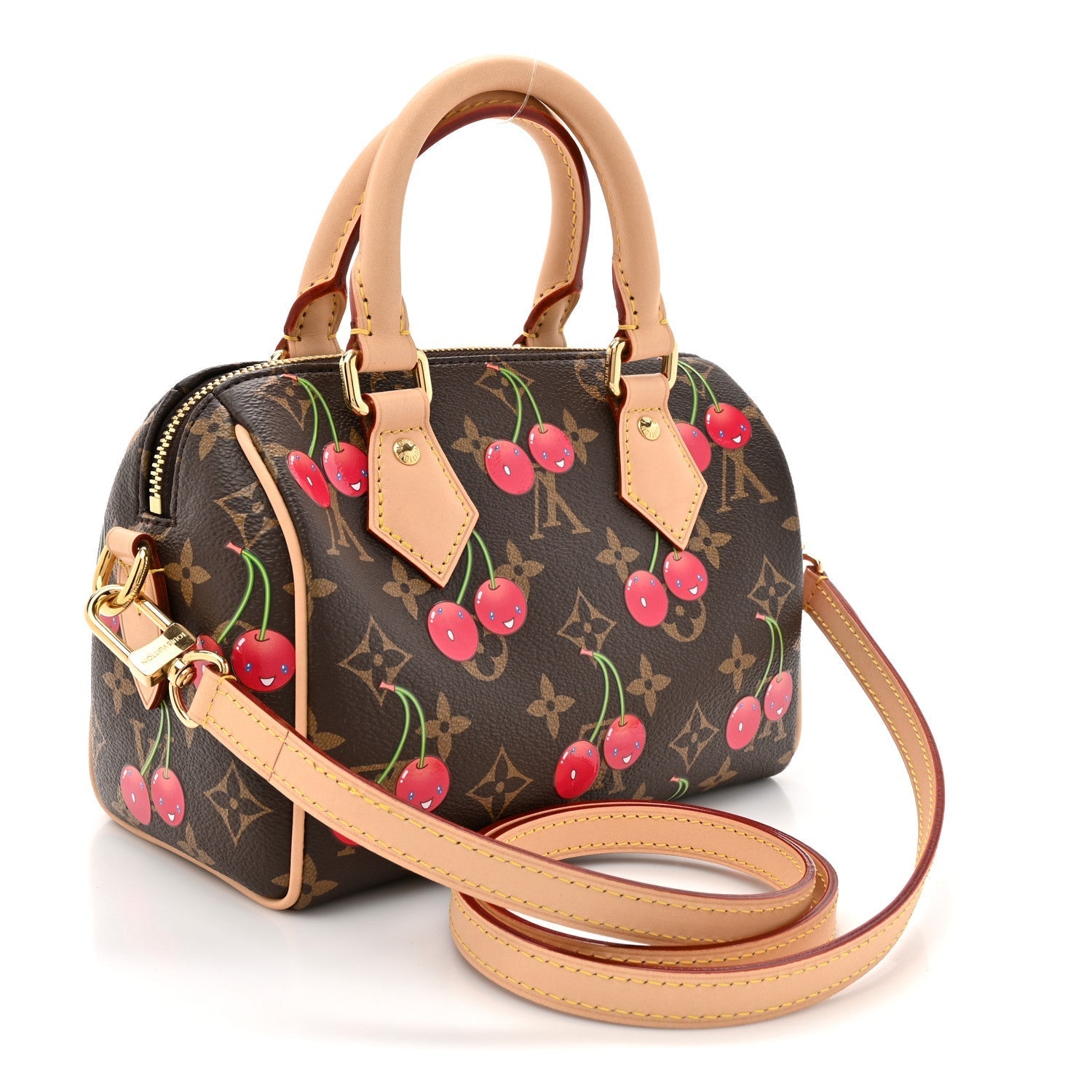 LV X TM Monogram Cerises Speedy Bandouliere 20