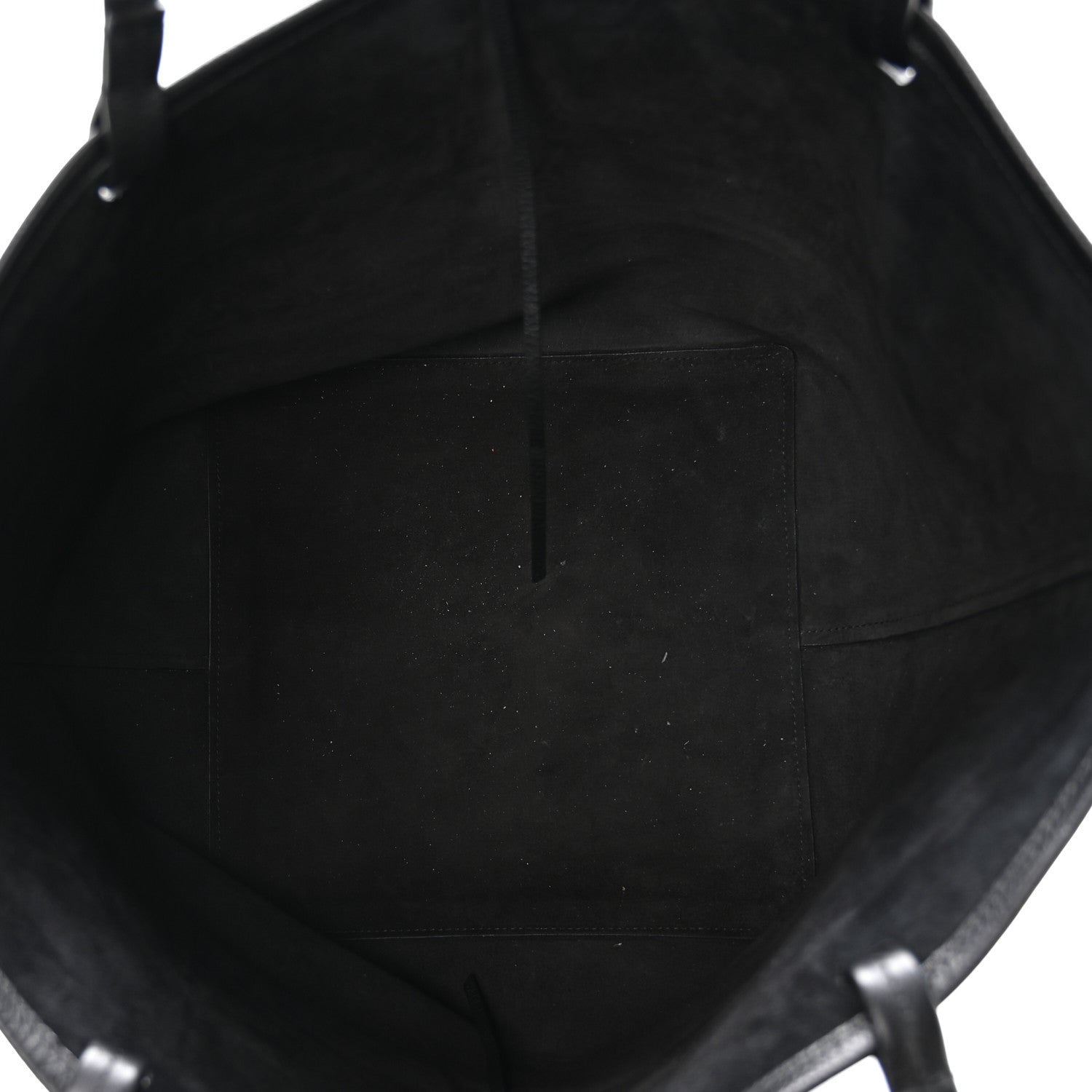 Grained Calfskin Park Tote Three Black