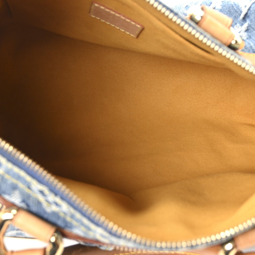 Monogram Denim Neo Speedy Blue