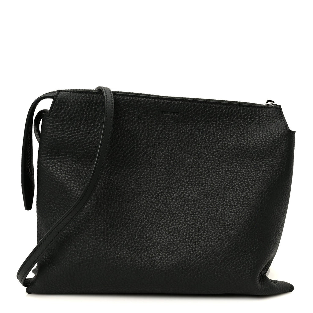 Grained Calfskin Nu Twin Bag Dark Pine