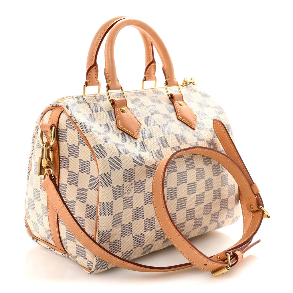 Damier Azur Speedy Bandouliere 25