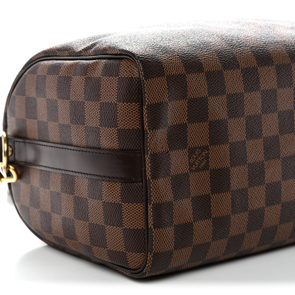 Damier Ebene Speedy Bandouliere 25