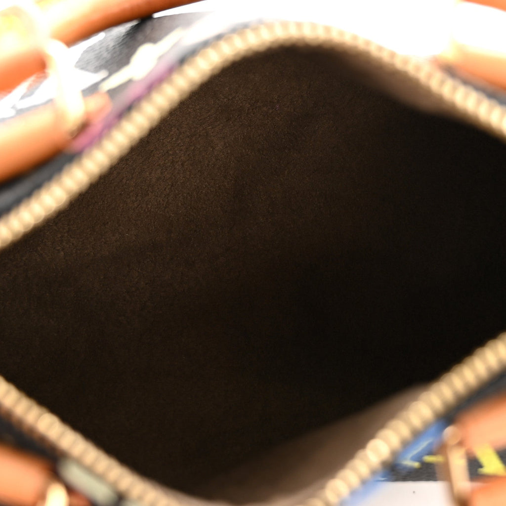 Monogram Multicolor Mini Sac HL Speedy Black