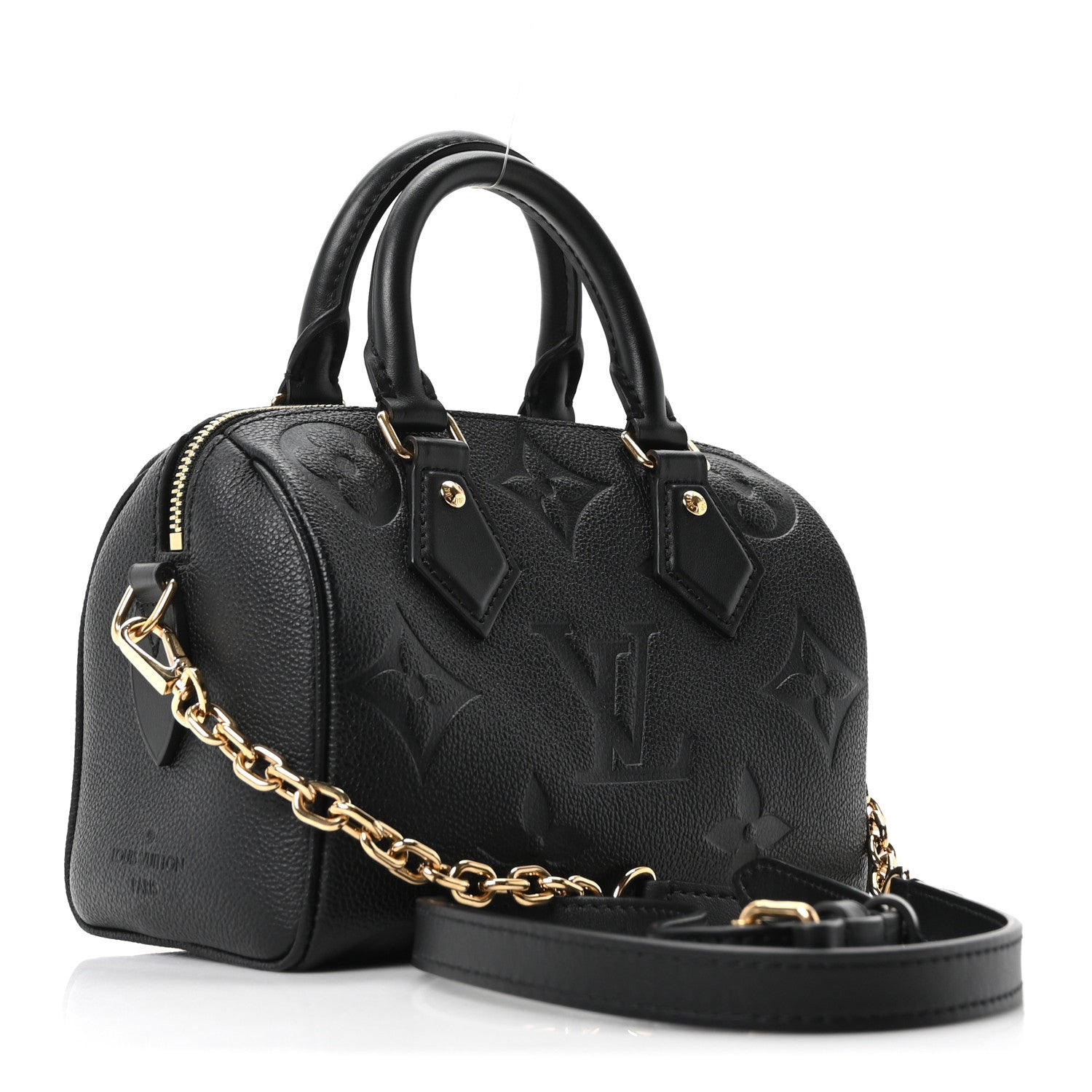 Empreinte Monogram Giant Speedy Bandouliere 20 Black