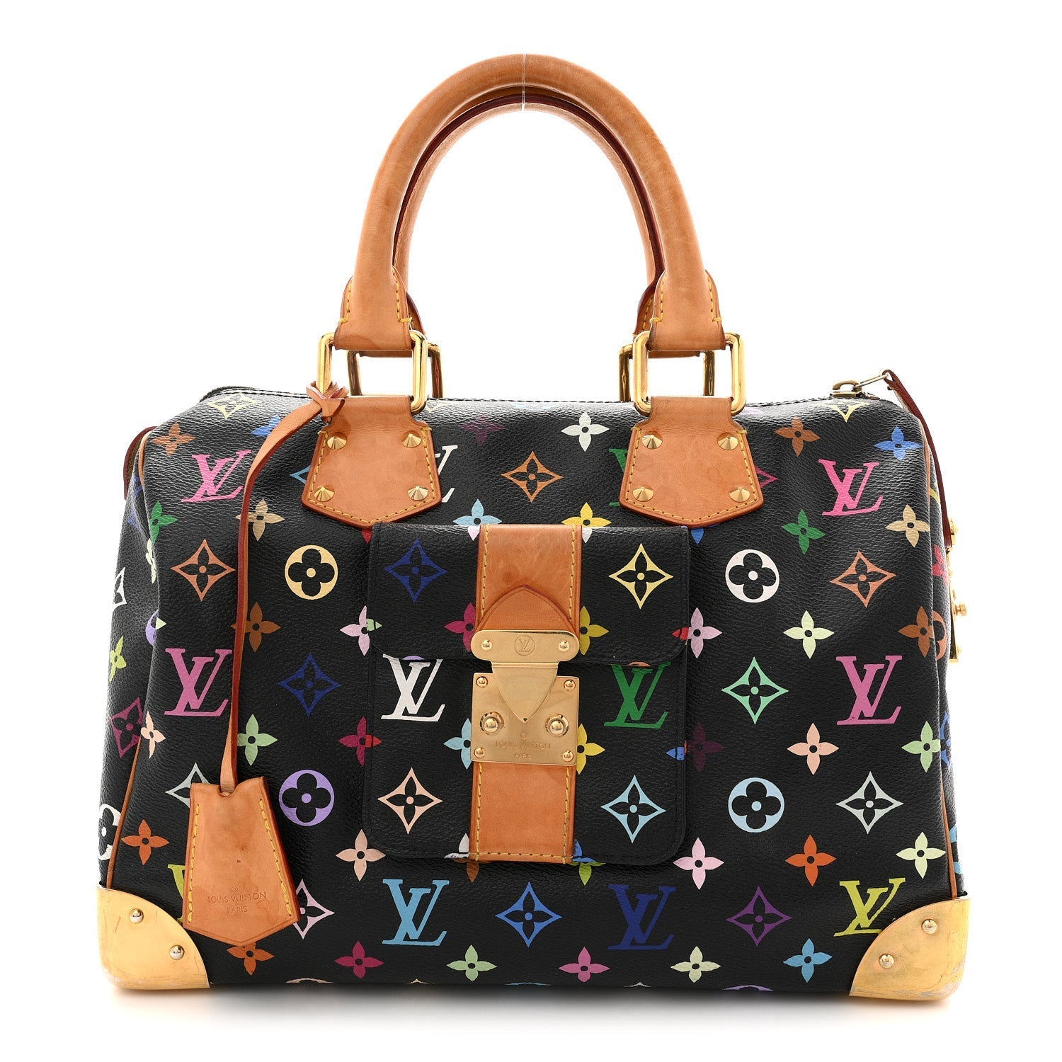 Monogram Multicolor Speedy 30 Black