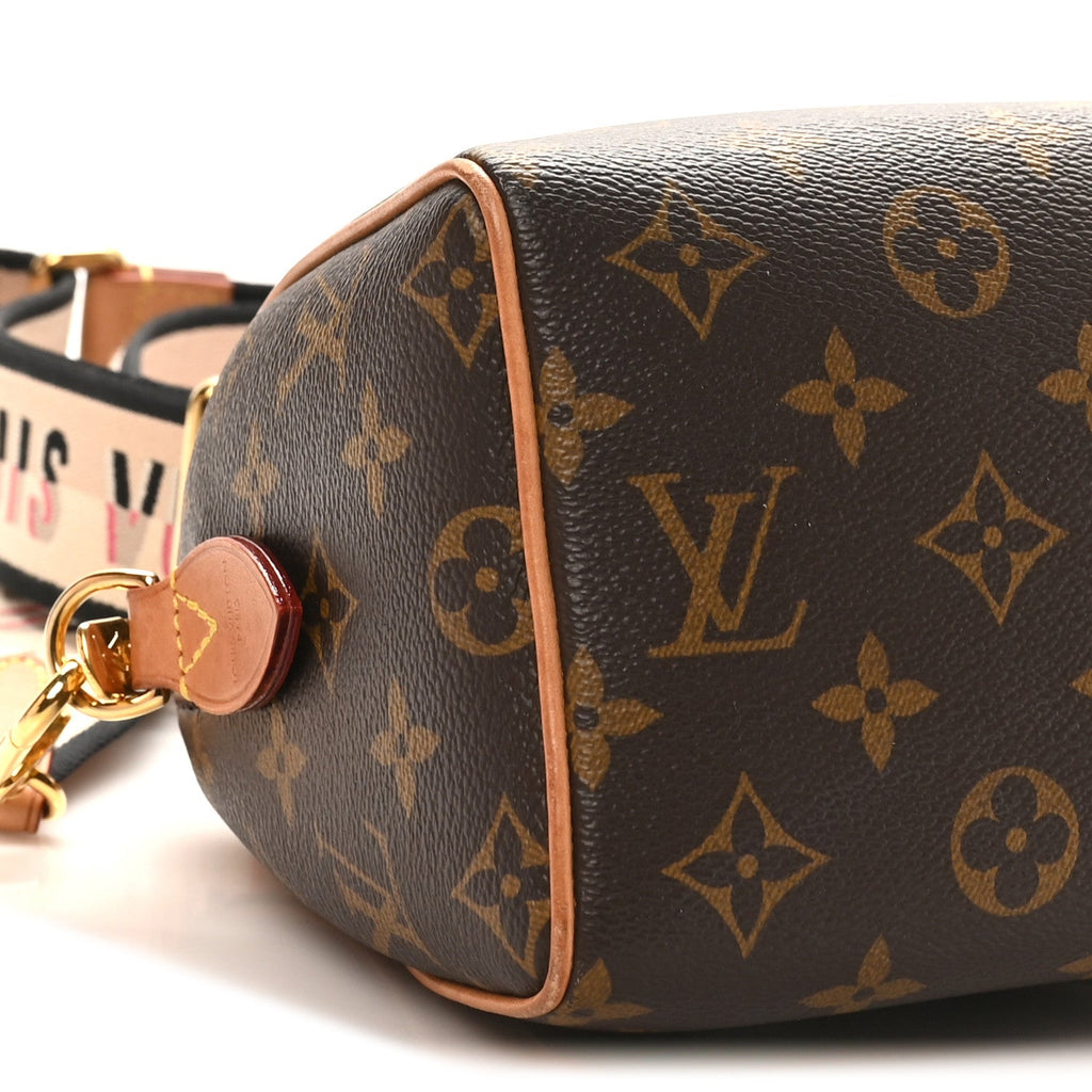 Monogram Speedy Bandouliere 20 Black