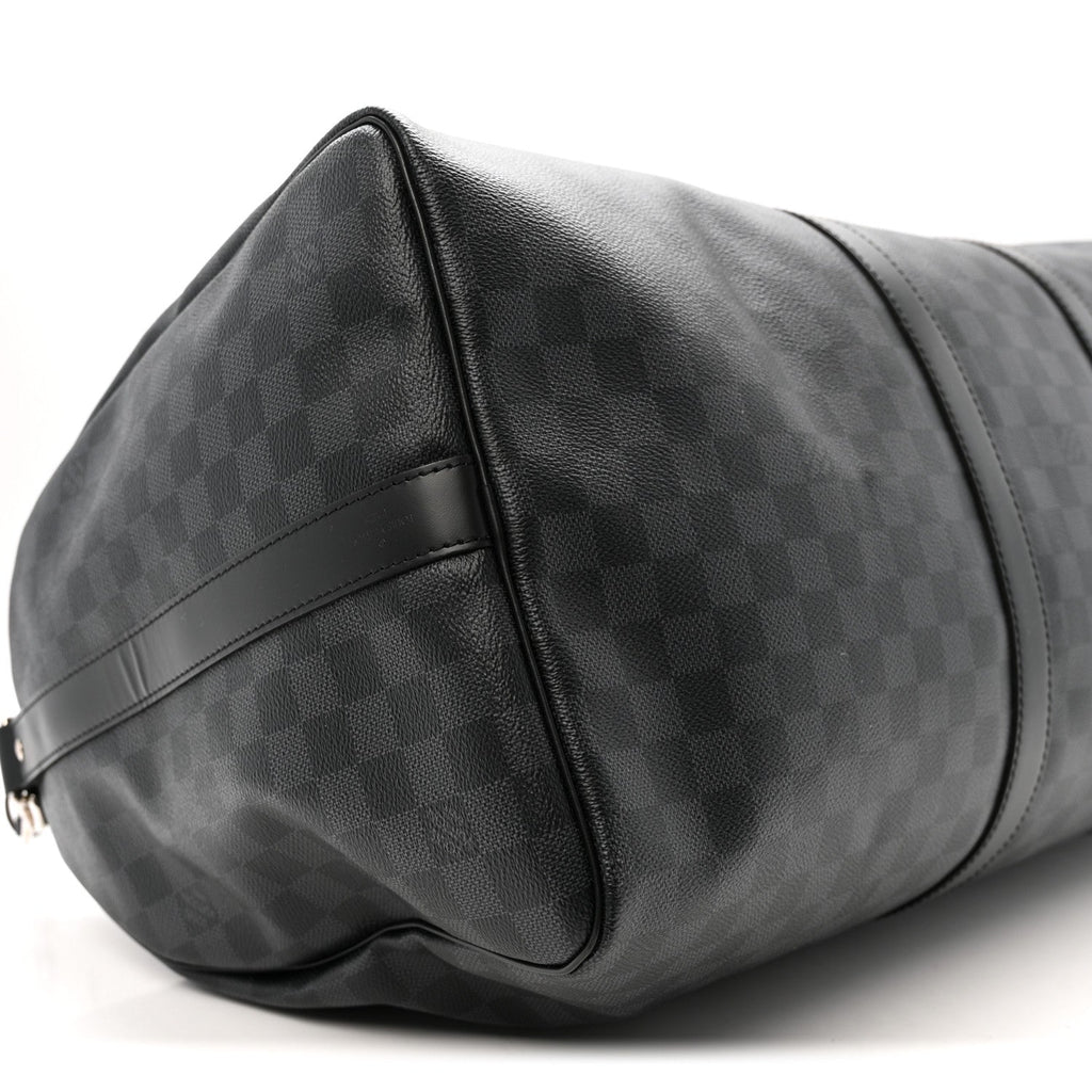 Damier Graphite Keepall Bandouliere 55