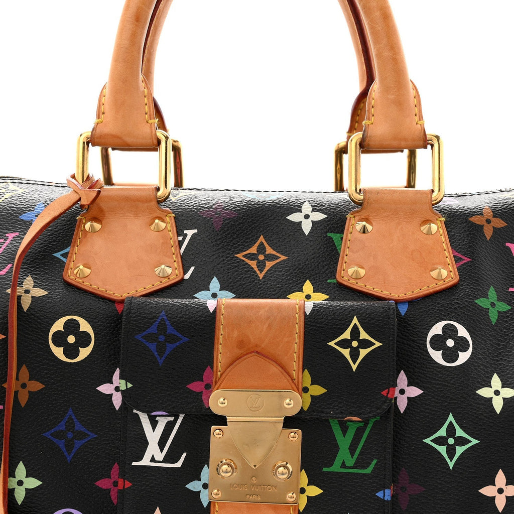 Monogram Multicolor Speedy 30 Black