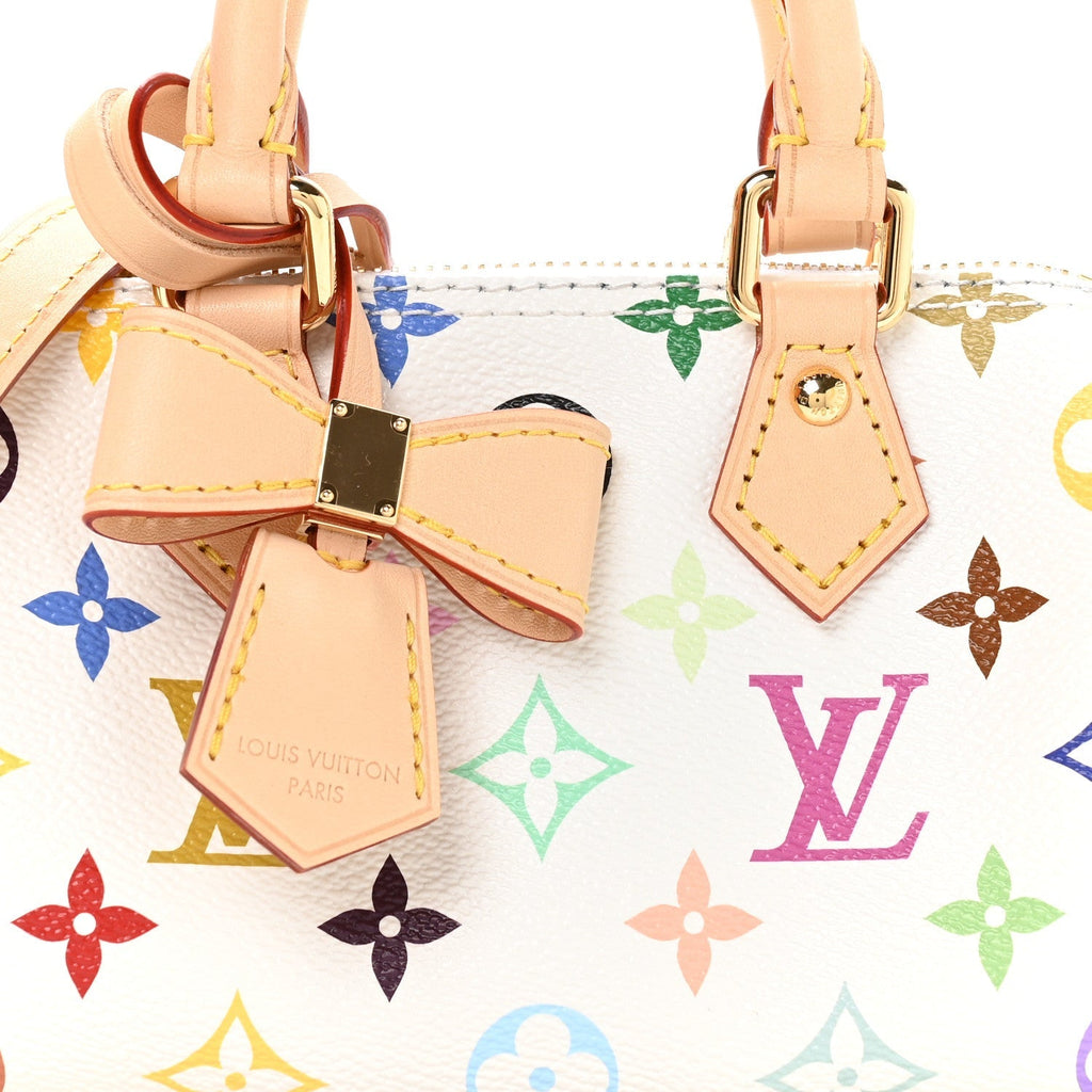 LV X TM Monogram Multicolor Nano Speedy White
