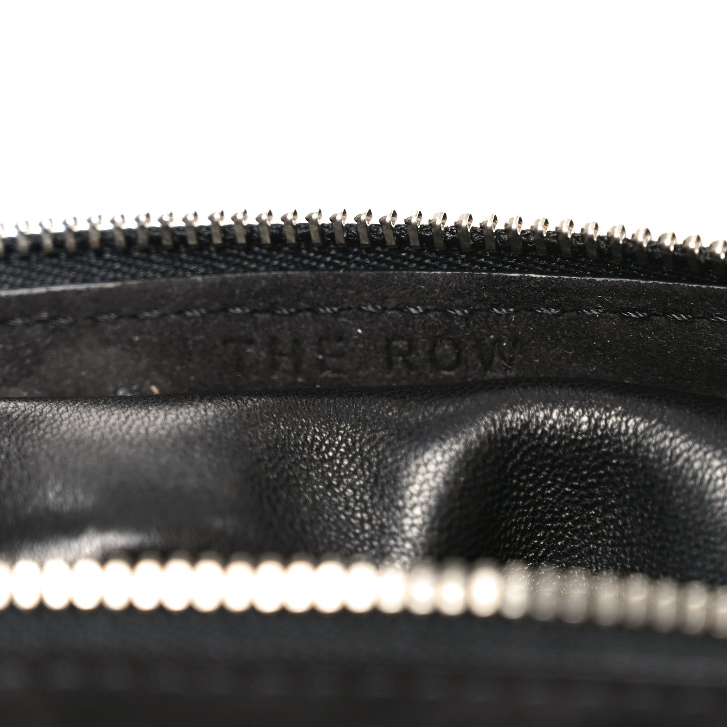 Suede Small Slouchy Banana Bag Black
