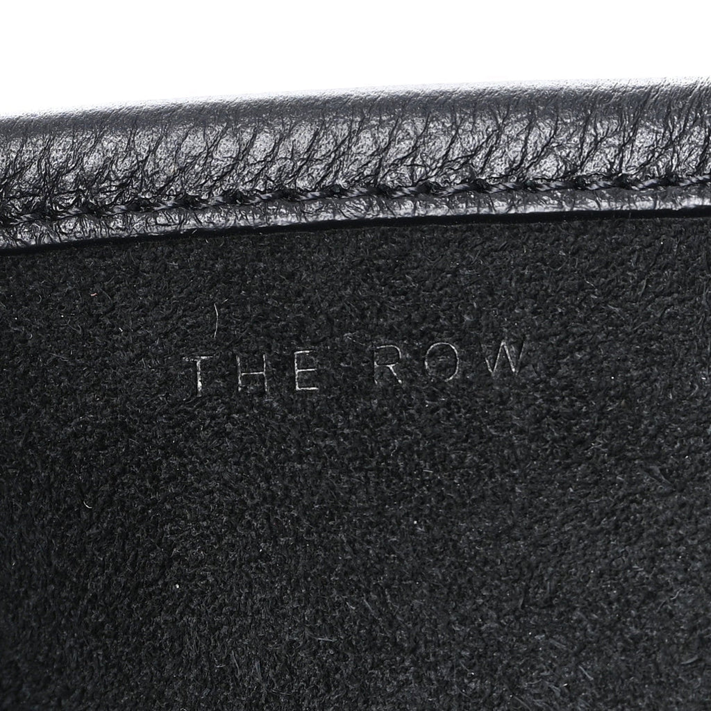 Grained Calfskin Medium N/S Park Tote Black