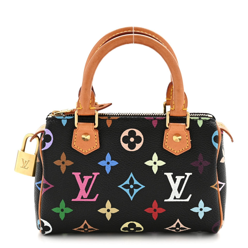Monogram Multicolor Mini Sac HL Speedy Black