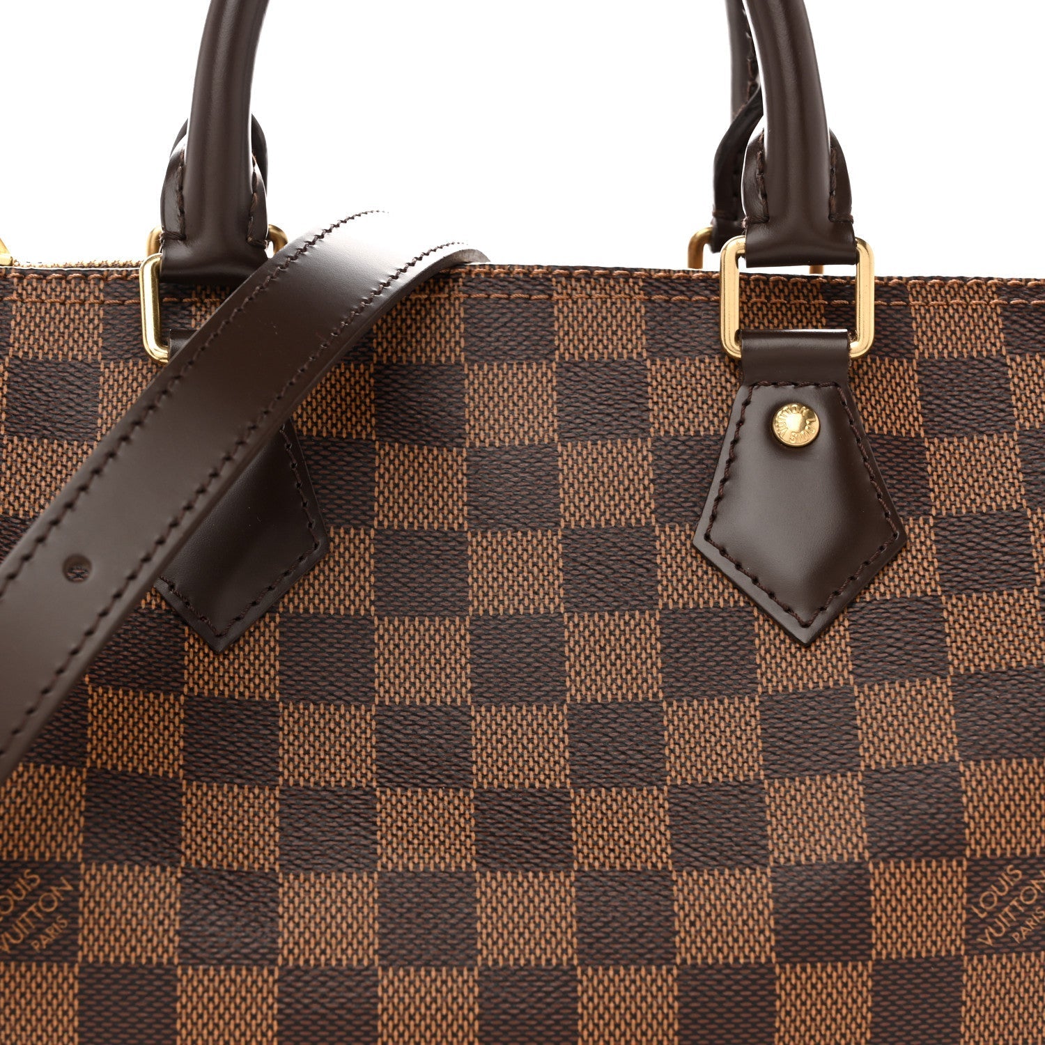 Damier Ebene Speedy Bandouliere 25
