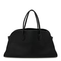 Matte Grained Calfskin EW Margaux Black