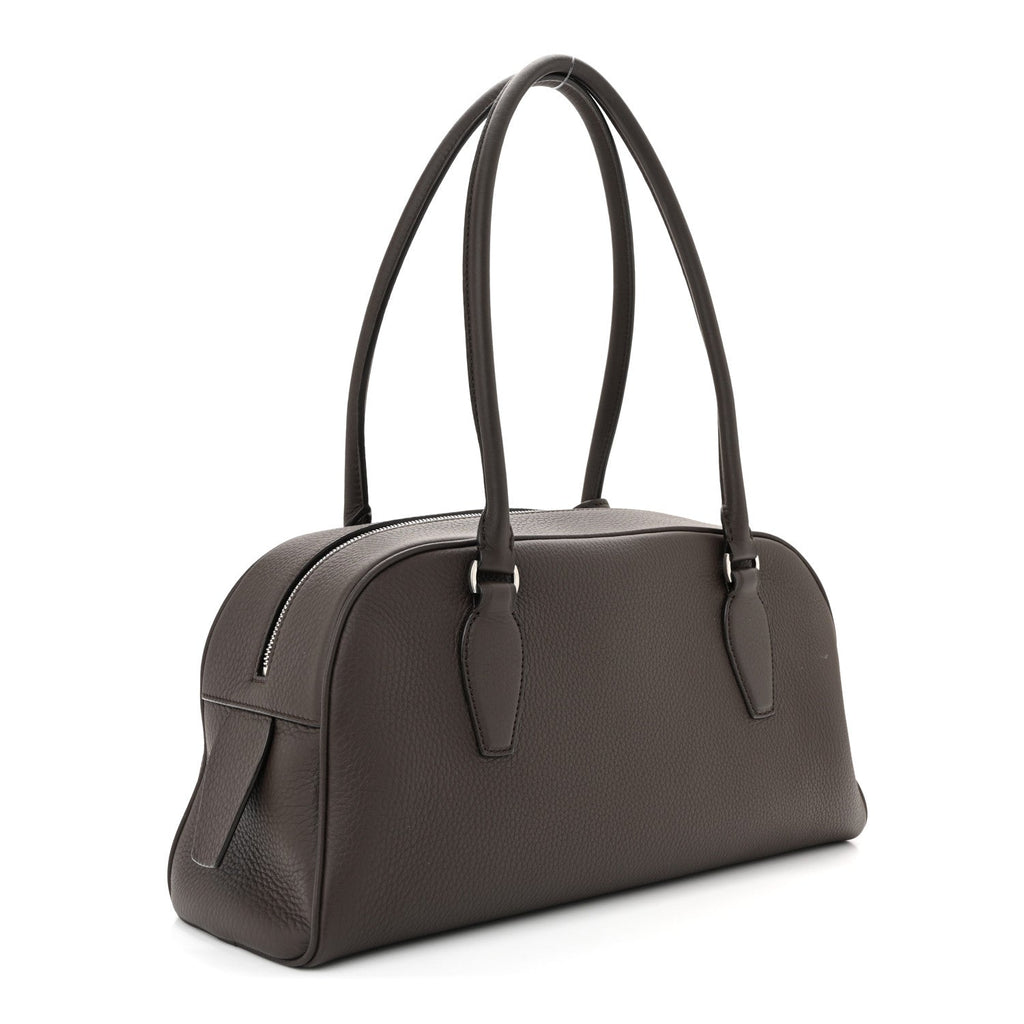 Grained Calfskin EW India Deep Brown