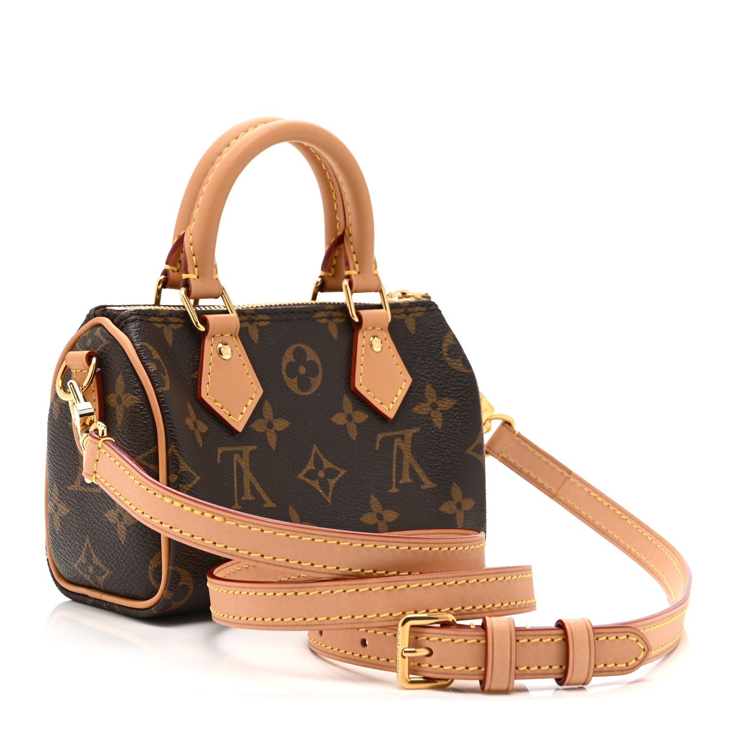 Monogram Vivienne Ice Skating Nano Speedy Bandouliere Pink