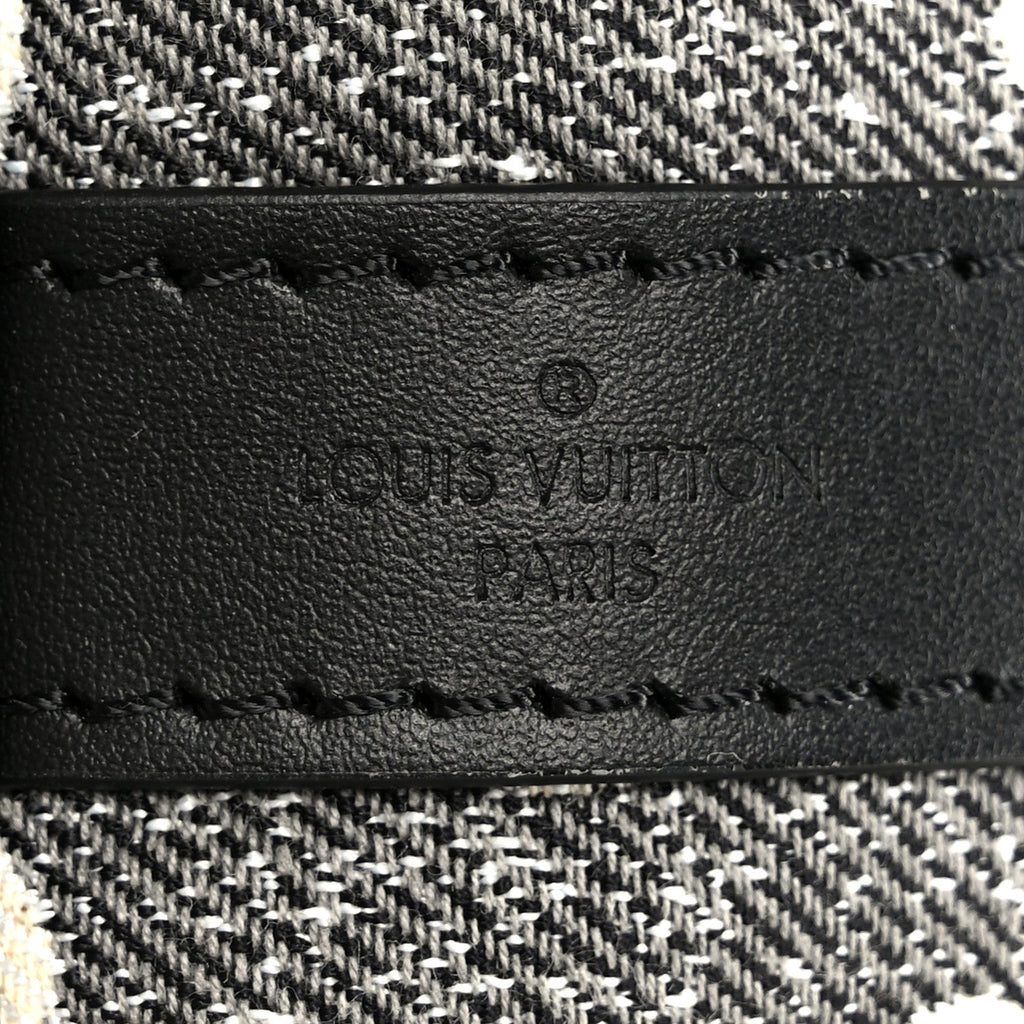 Denim Monogram Jacquard Speedy Bandouliere 25 Black
