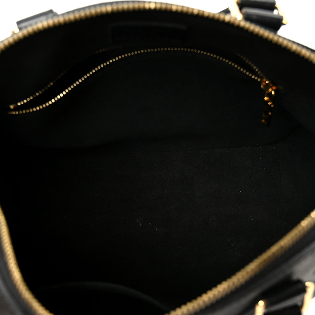 Empreinte Monogram Giant Speedy Bandouliere 25 Black