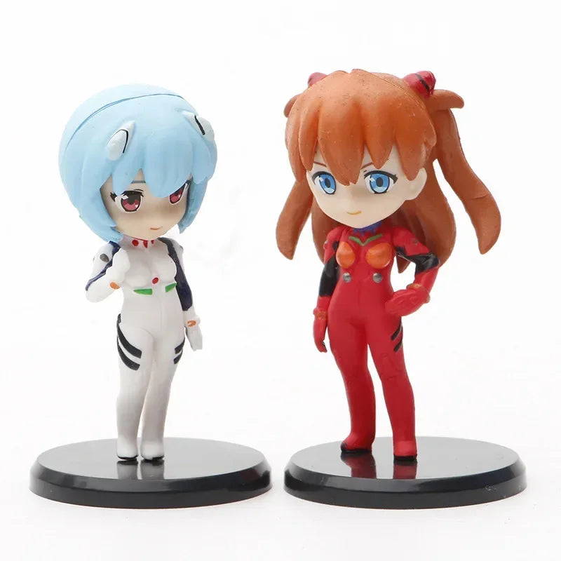 5pcs EVA Ayanami Rei Action Figure