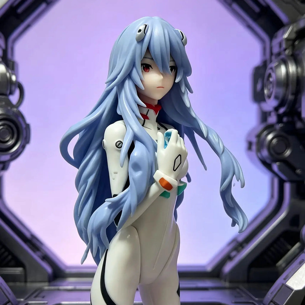 Neon Genesis Evangelion EVA Long-Haired Rei Ayanami Figurine