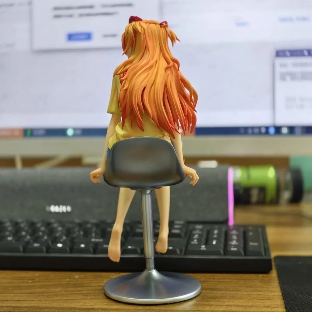 New 25CM EVA BBG Asuka Langley Soryu Figure