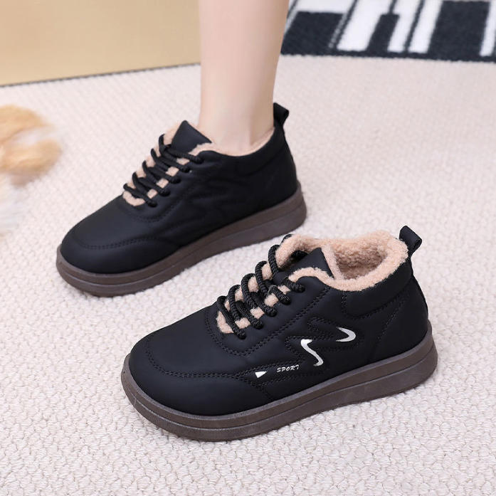 Mocasines de invierno con suela gruesa y antideslizantes