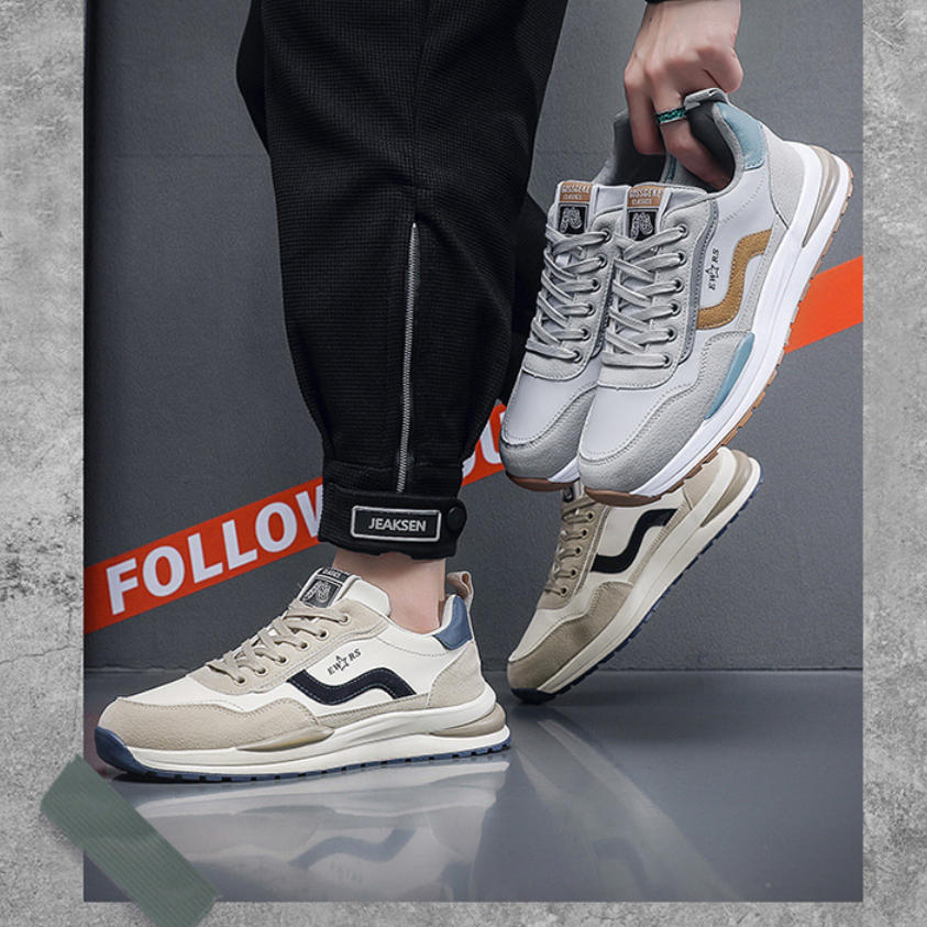 Zapatillas de running modernas para hombre - Alta sujeción